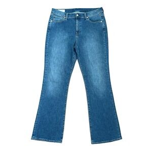 GAP Baby Boot Mid‎ Rise Jeans Size 32/14R Medium Indigo Bootcut